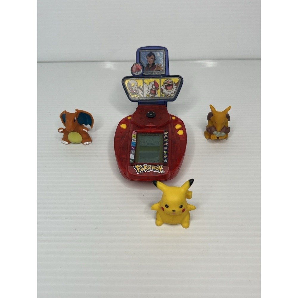 Pokemon Virtual‎ V Trainer Battle Electronic Toy Game Nintendo 2002 Working